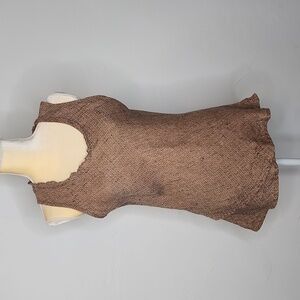 SIZE small FLAX brand LINEN sleeveless top.    A78